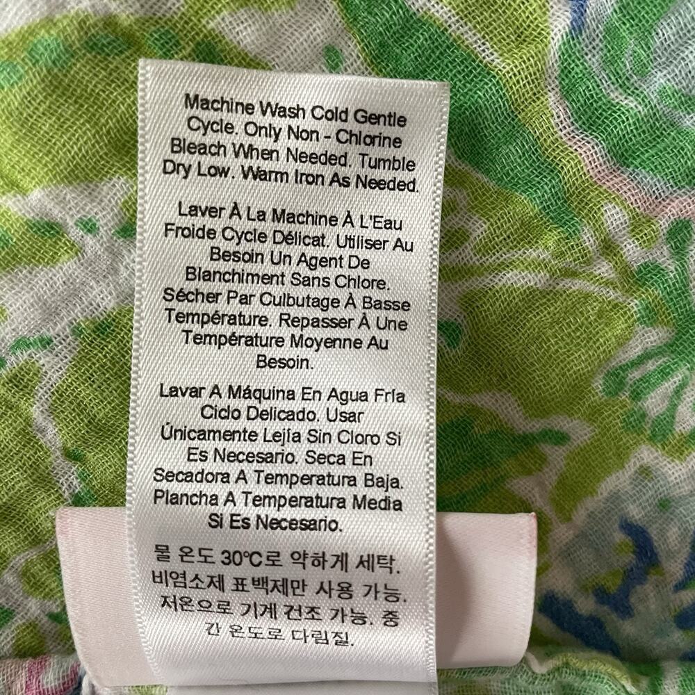 Lilly Pulitzer Pottery Barn Kids Swaddle Organic Cotton Exclusive Designer - Picture 7 of 7